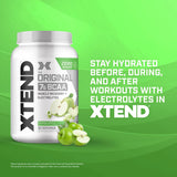 Deportista usando Xtend en gimnasio para mantener intensidad de entrenamiento