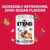 Xtend etiqueta con sellos de NSF e Informed‑Choice, garantía de pruebas y pureza para atletas