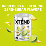 Etiqueta de Xtend con ingredientes y certificaciones NSF e Informed‑Choice visibles