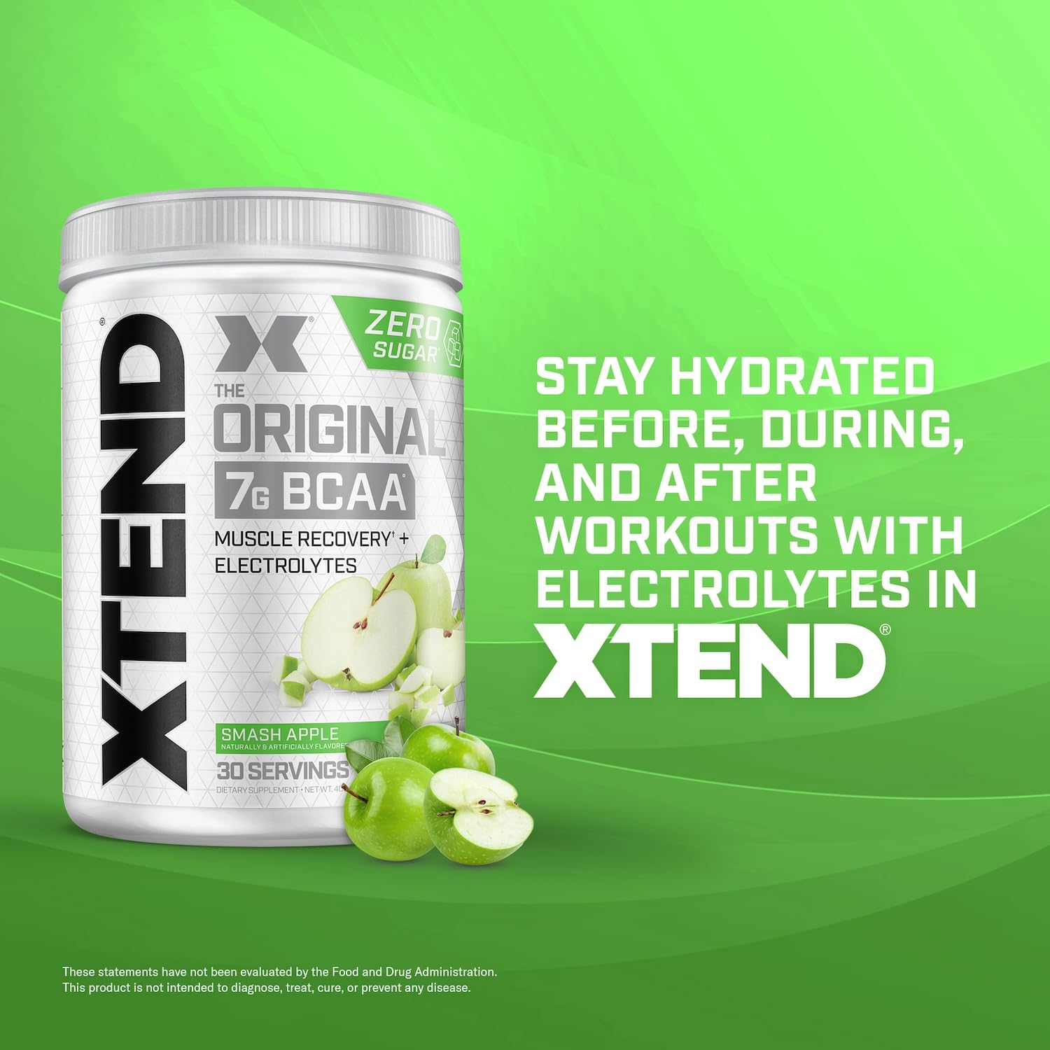 Etiqueta Xtend con ingredientes activos y certificaciones para mayor confianza