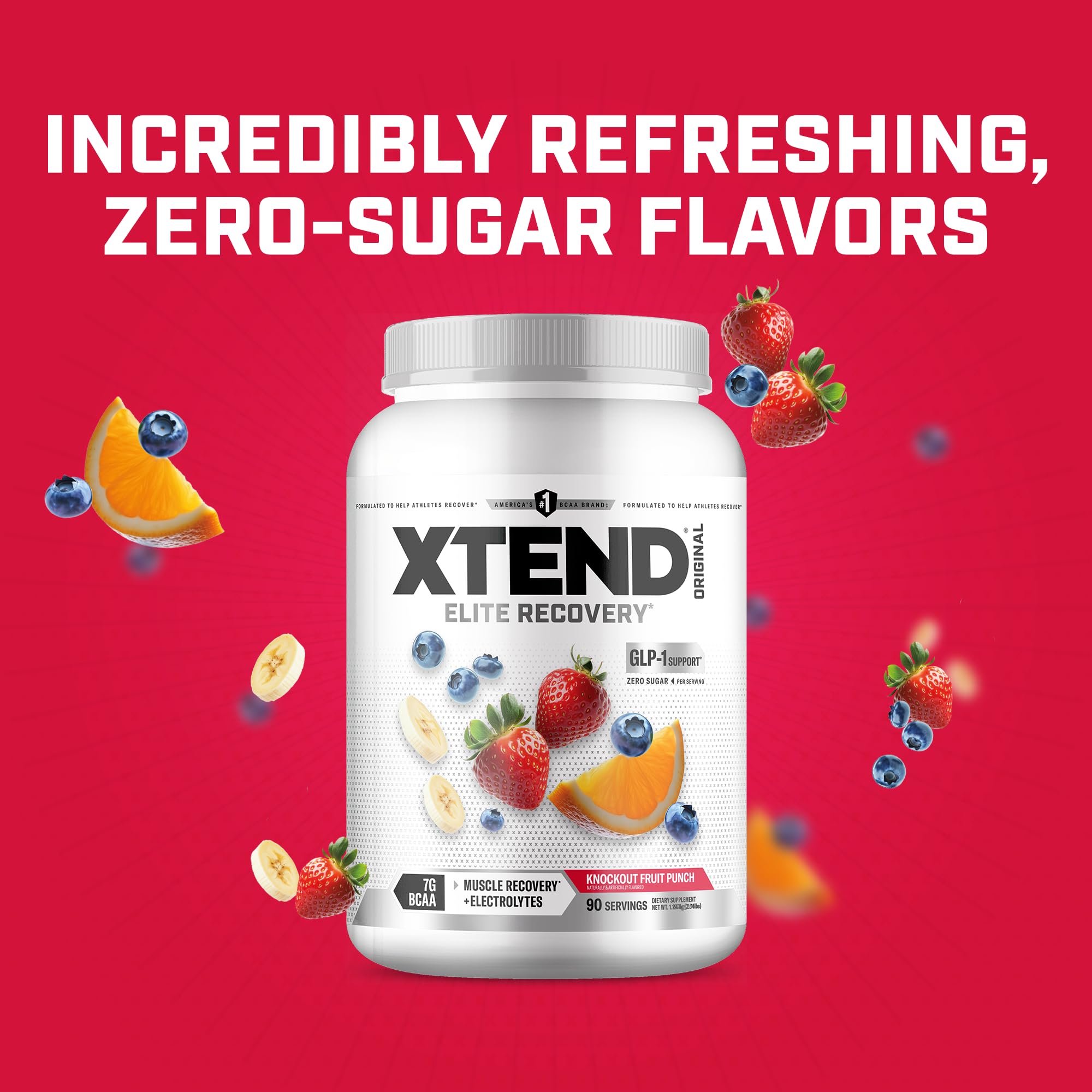 Etiqueta de Xtend con ingredientes y certificaciones visibles para confianza