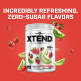 Xtend etiqueta nutricional en detalle, información de BCAA y electrolitos