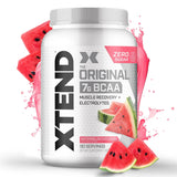 Xtend frasco frontal Watermelon Explosion mostrando envase y beneficios