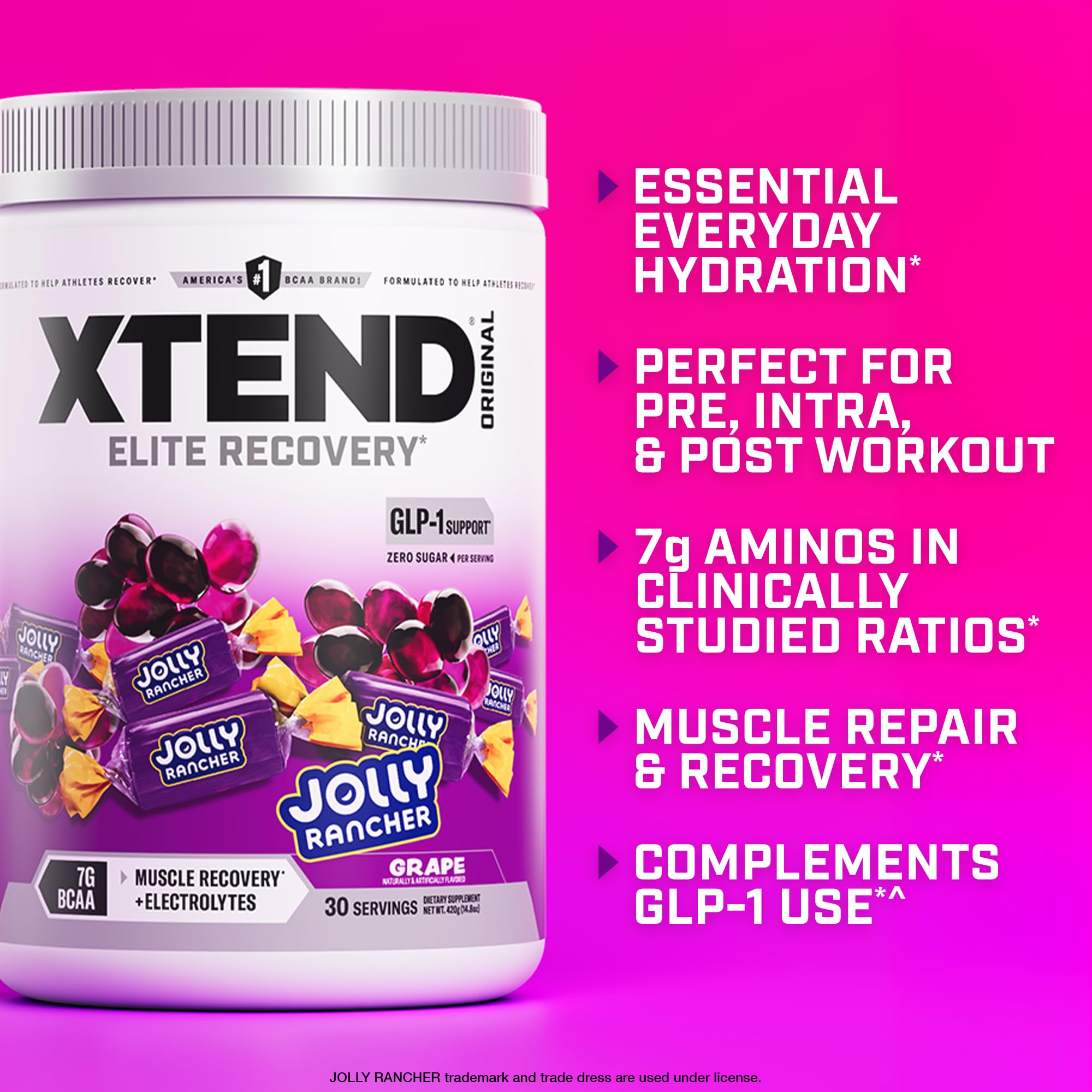Xtend bebida preparada en vaso mostrando hidratación durante el entrenamiento