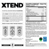 Xtend primer plano del polvo mostrando textura fina y fácil disolución