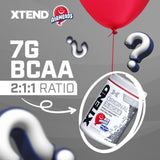 Xtend textura del polvo en cuchara destacando fácil disolución