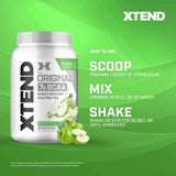 Vasos con diferentes sabores Xtend demostrando variedad y palatabilidad