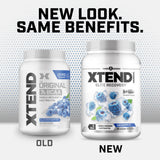 Xtend vaso con bebida durante entrenamiento hidratación y electrolitos