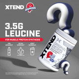 Xtend vaso mezclado durante entrenamiento para mejor hidratación
