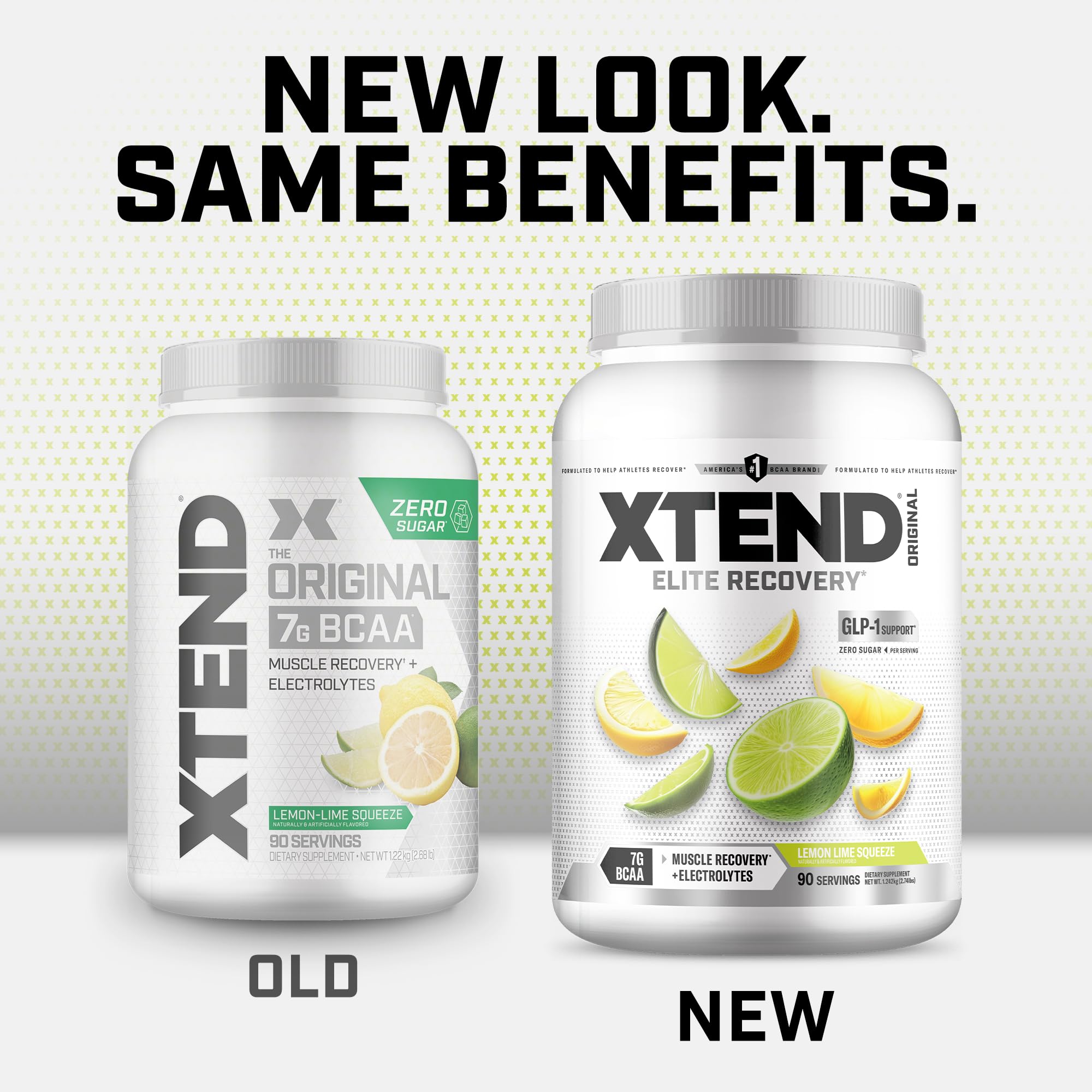 Xtend bebida preparada en vaso durante entrenamiento para hidratación