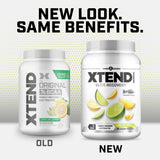 Xtend bebida preparada en vaso durante entrenamiento para hidratación