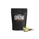 Xwerks Grow frente del empaque mostrando bolsa y beneficio de proteína pura