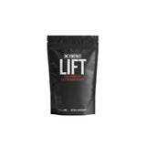 Xwerks lift frente del envase mostrando diseño y porciones disponibles