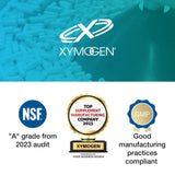 XYMOGEN detalle del polvo de extracto para apreciar componente vegetal