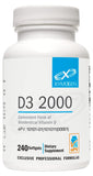 XYMOGEN botella frontal mostrando 240 softgels y dosis clara