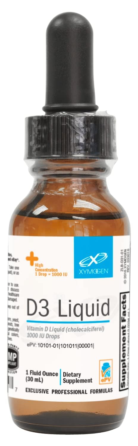 XYMOGEN frasco frontal mostrando etiqueta y beneficio de biodisponibilidad