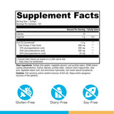 XYMOGEN etiqueta detallada con información de ingredientes y pureza