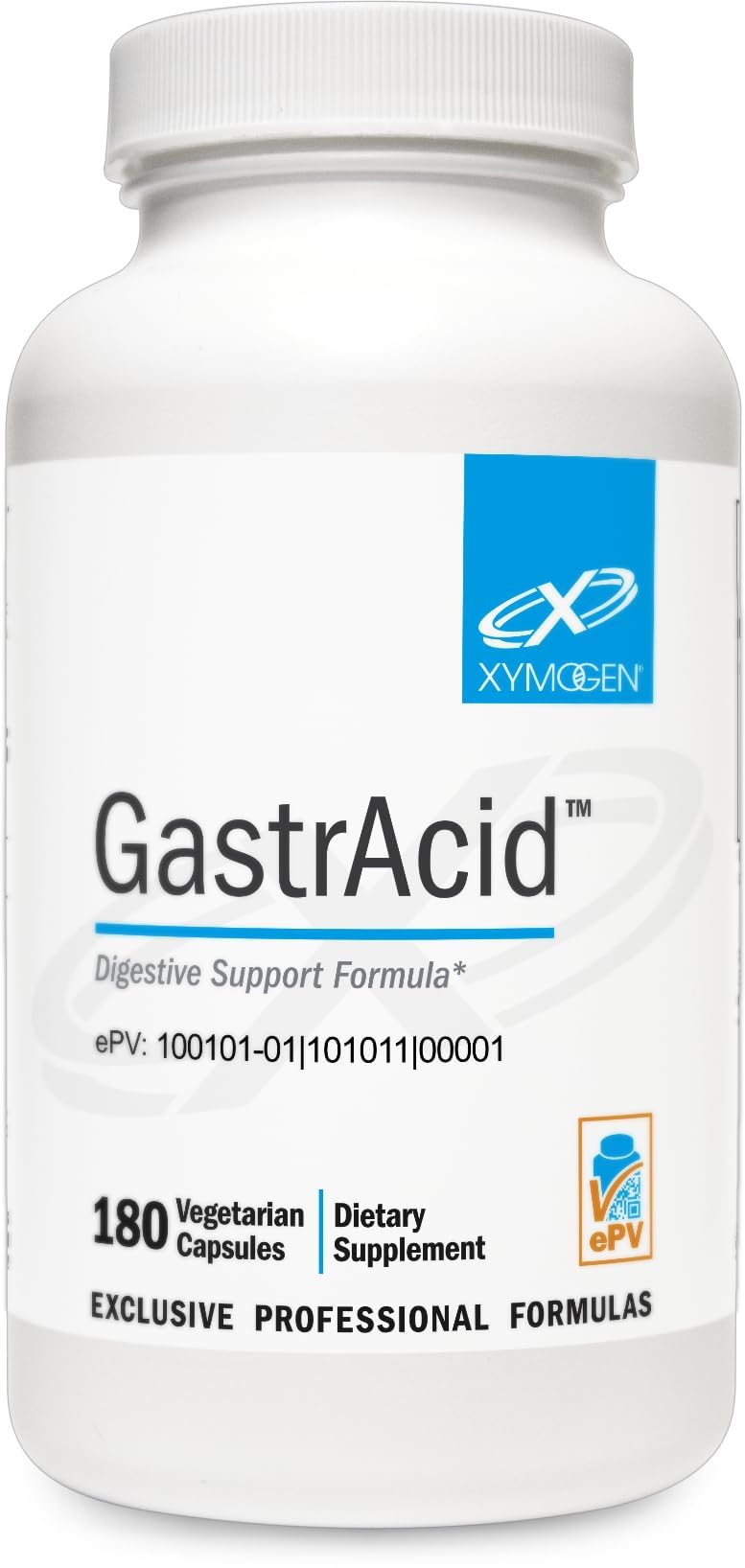 XYMOGEN envase frontal de GastrAcid mostrando presentación y beneficio digestivo