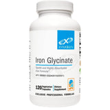XYMOGEN envase frontal del Iron Glycinate mostrando diseño y beneficio de absorción