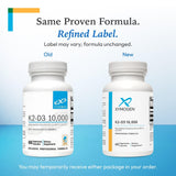XYMOGEN etiqueta nutricional legible con información clave