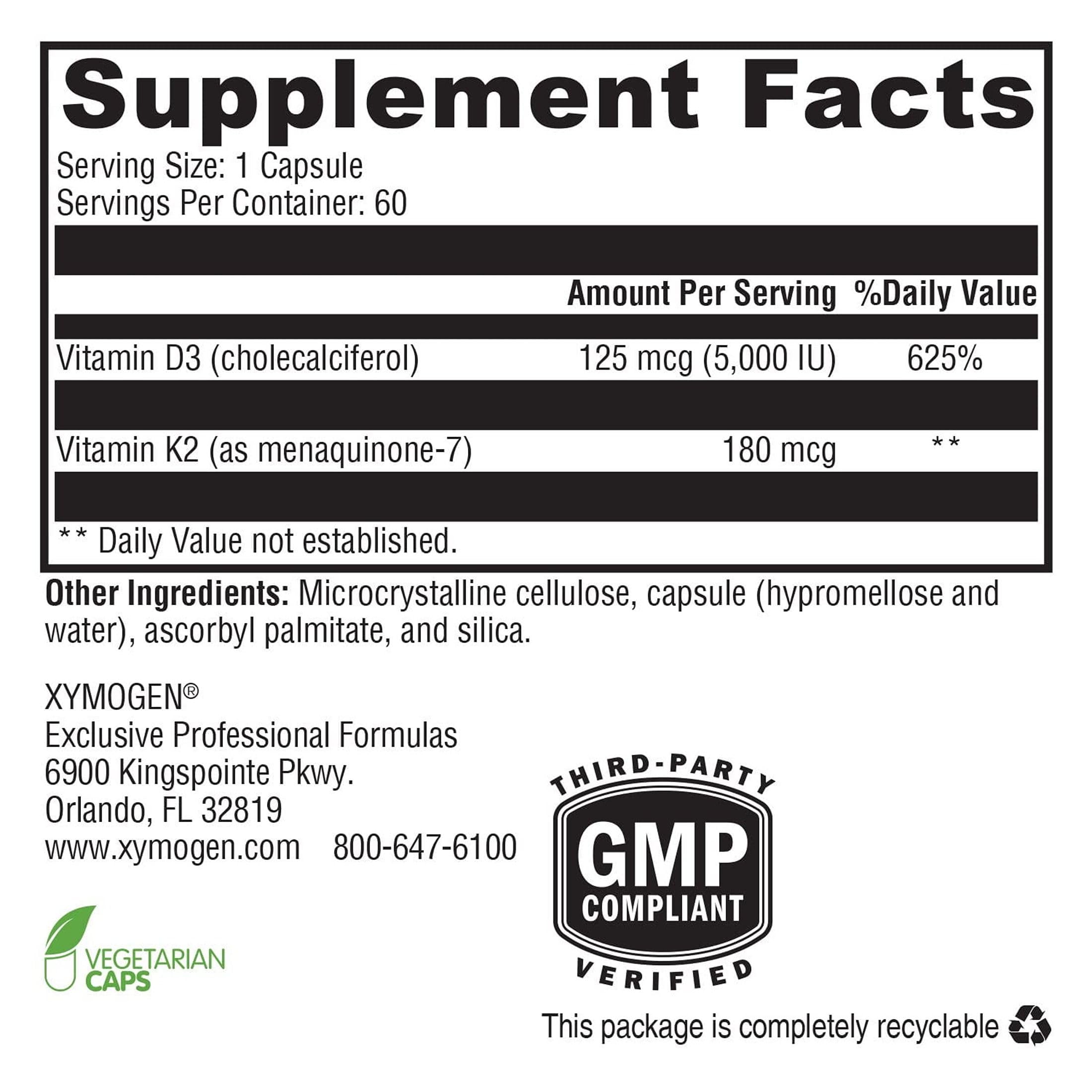 XYMOGEN cápsula en mano lista para tomar, facilita la ingesta