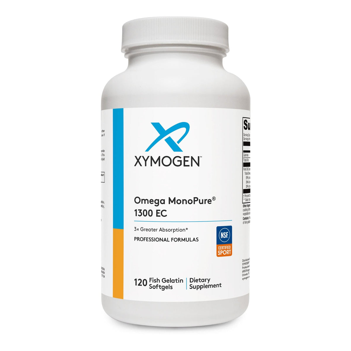 XYMOGEN botella frontal mostrando etiqueta y beneficios claros