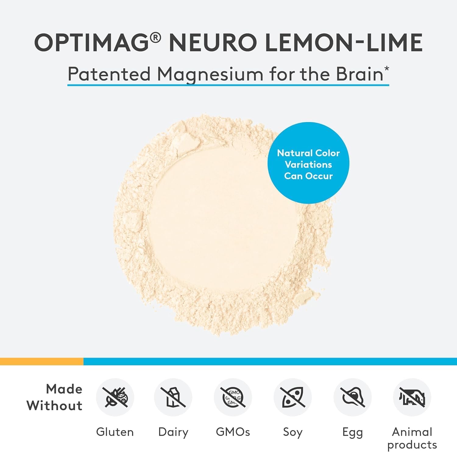 XYMOGEN textura del polvo OptiMag Neuro para mezcla fácil y buen sabor