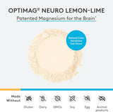 XYMOGEN textura del polvo OptiMag Neuro para mezcla fácil y buen sabor