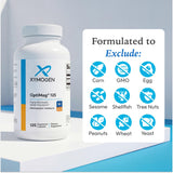 XYMOGEN producto en rutina matutina junto a vaso de agua y desayuno