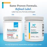 XYMOGEN bebida RelaxMax servida en vaso, aporta conveniencia diaria