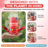 Xytora envase reutilizado como almacenamiento creativo promoviendo ecología