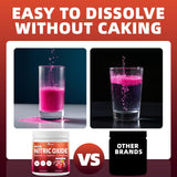YAAHARO vaso con bebida mezclada color cereza, sabor agradable
