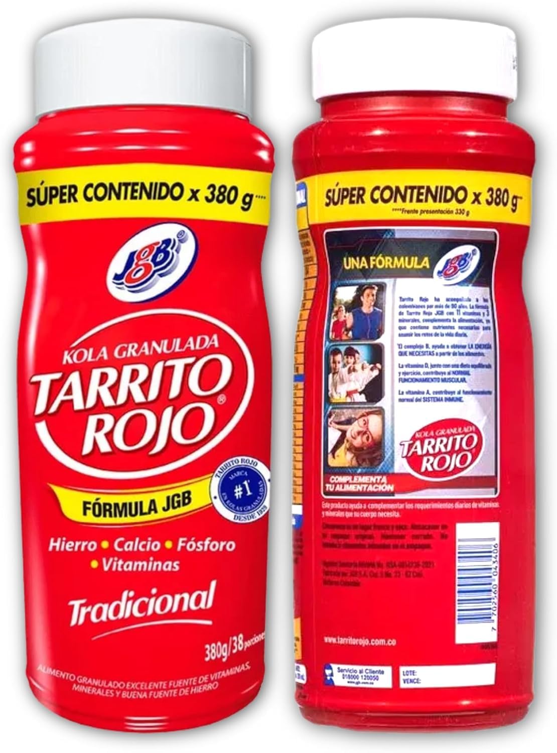 Yahve textura del polvo, granularidad que facilita mezcla y sabor