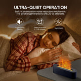 Yaledi difusor en uso sobre mesita aportando aroma y luz nocturna