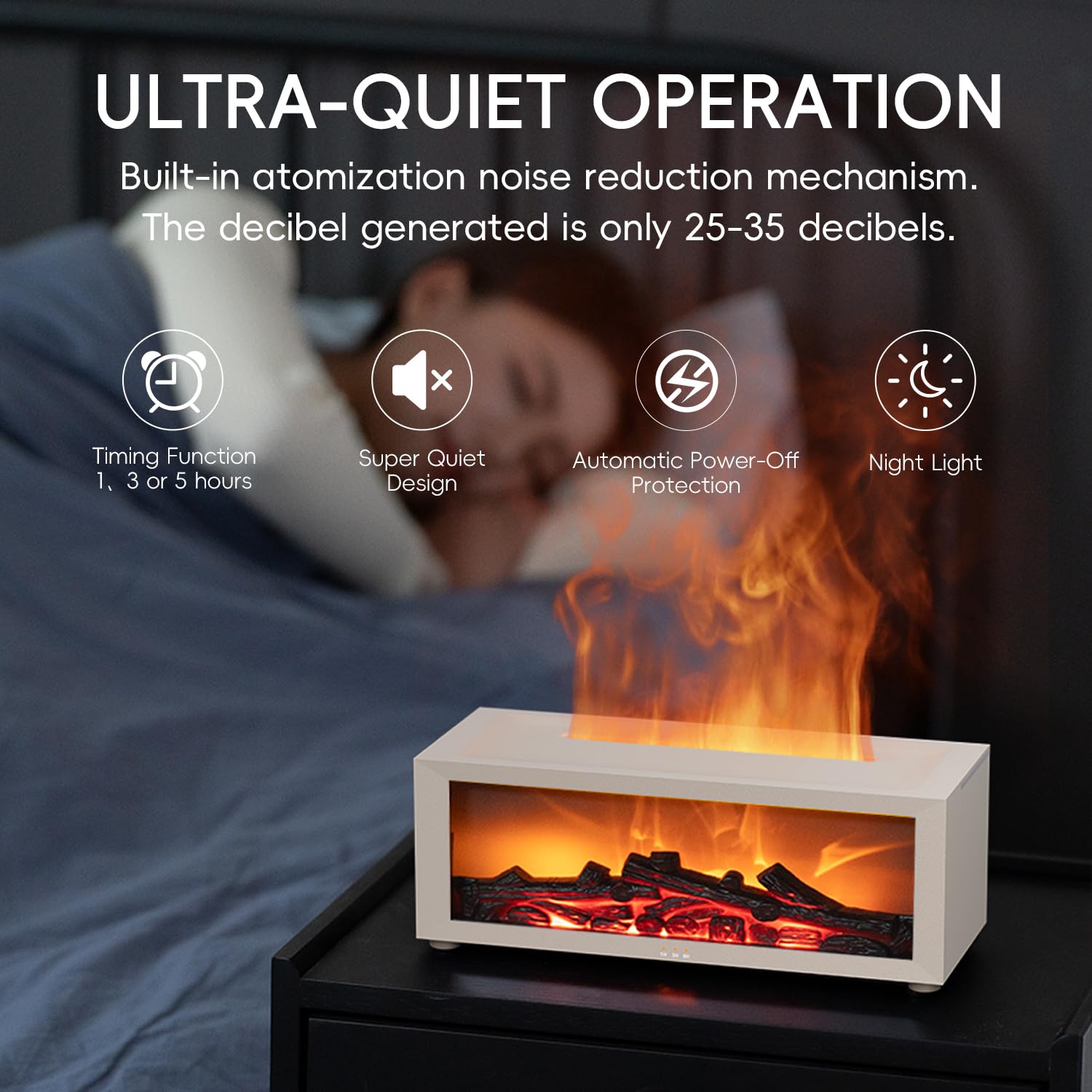 YALEDI control remoto incluido para ajustar luz y temporizador fácilmente