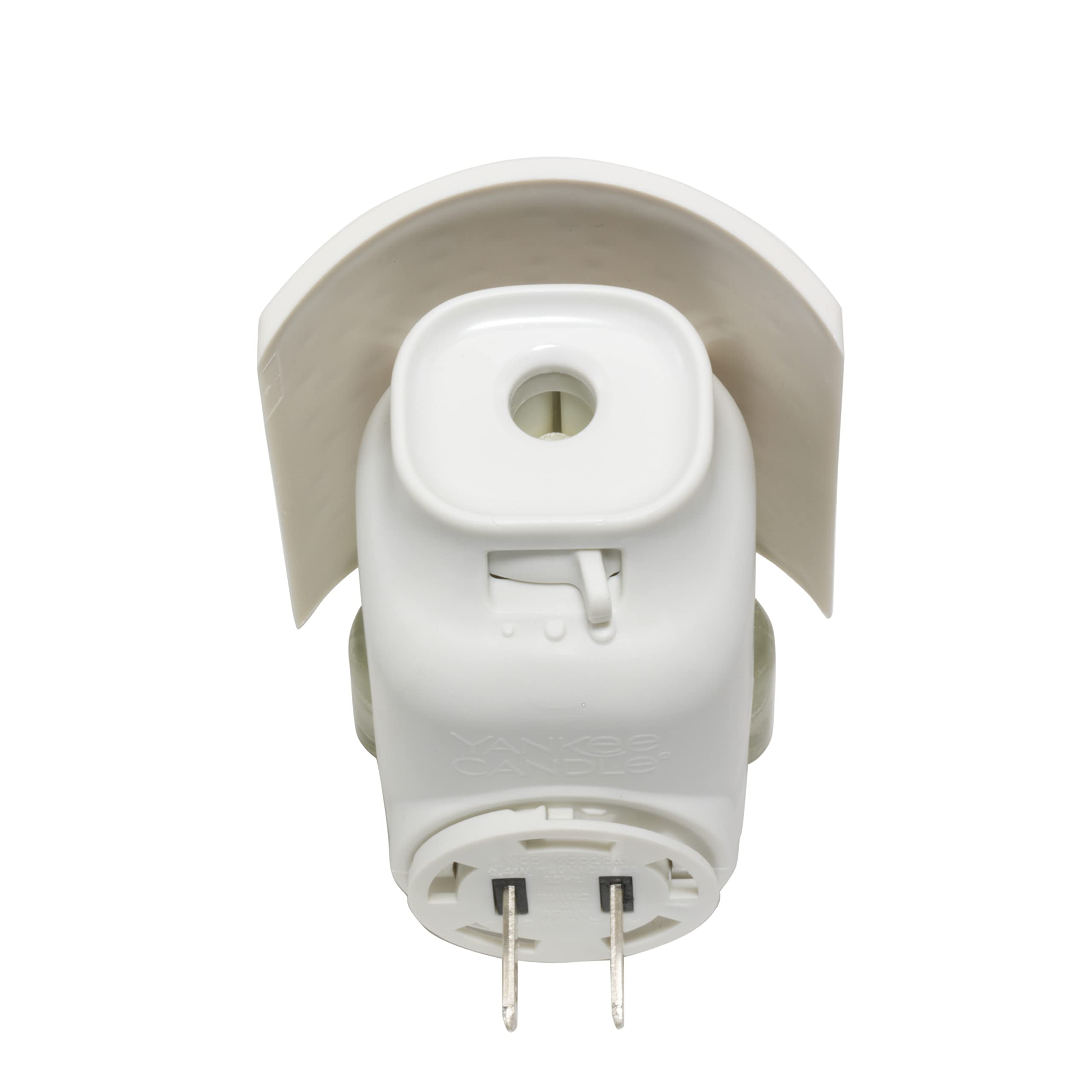 Yankee Candle ScentPlug integrado en sala mostrando ambiente acogedor