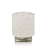 Yankee Candle vista frontal del ScentPlug muestra diseño decorativo y controlable