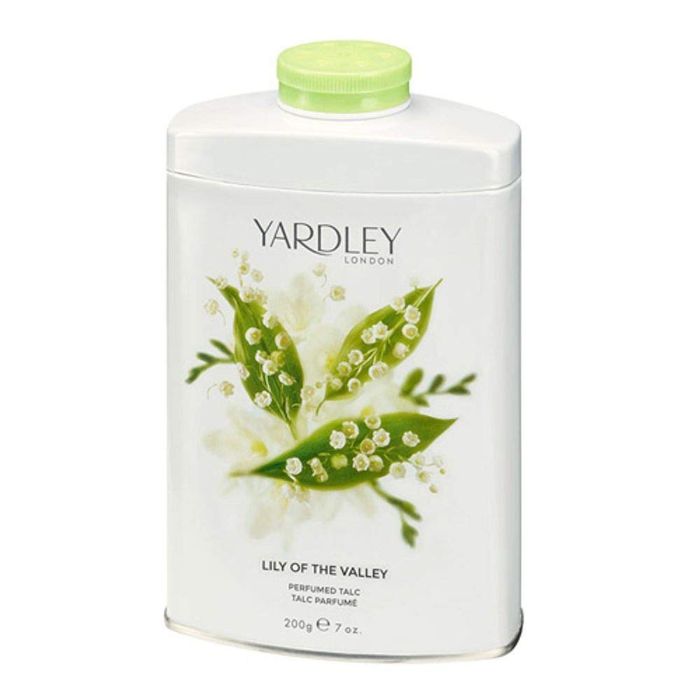Yardley frasco frontal mostrando etiqueta y beneficio aroma duradero