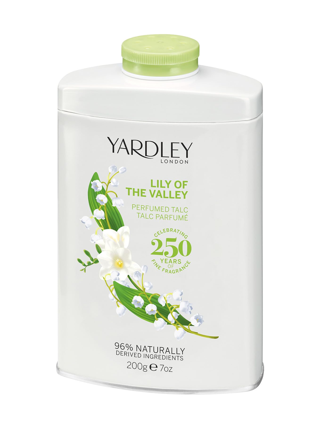 Yardley aplicación en piel tras ducha para frescura y confort