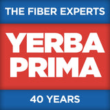 Yerba Prima tamaño comparado en mano para ver la cantidad