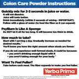 Yerba Prima primer plano del polvo para ver textura y pureza