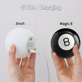 YESIE Breathing Ball cable y puerto de carga, batería recargable 800mAh