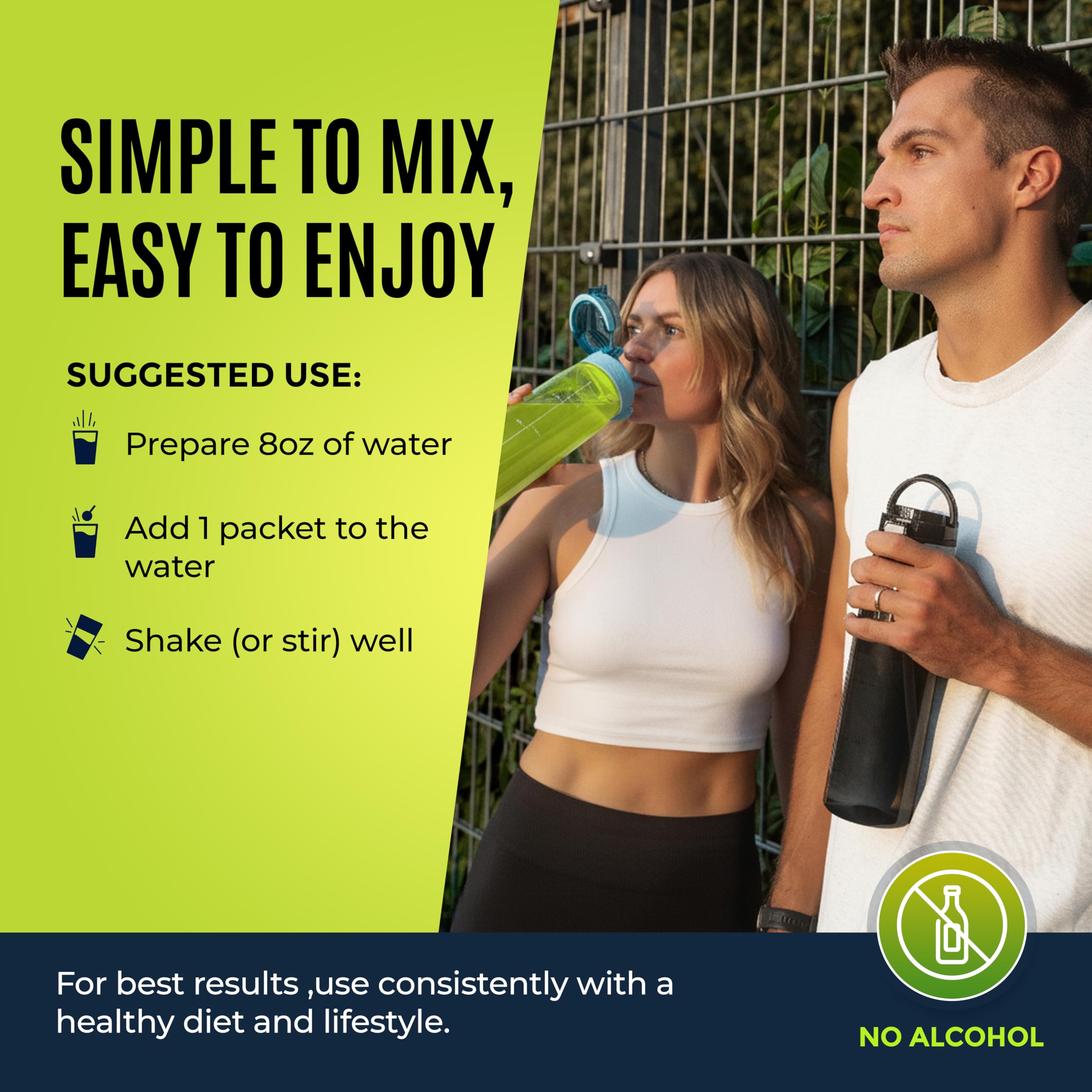 Yesnap caja abierta con 30 sobres para uso mensual y constancia