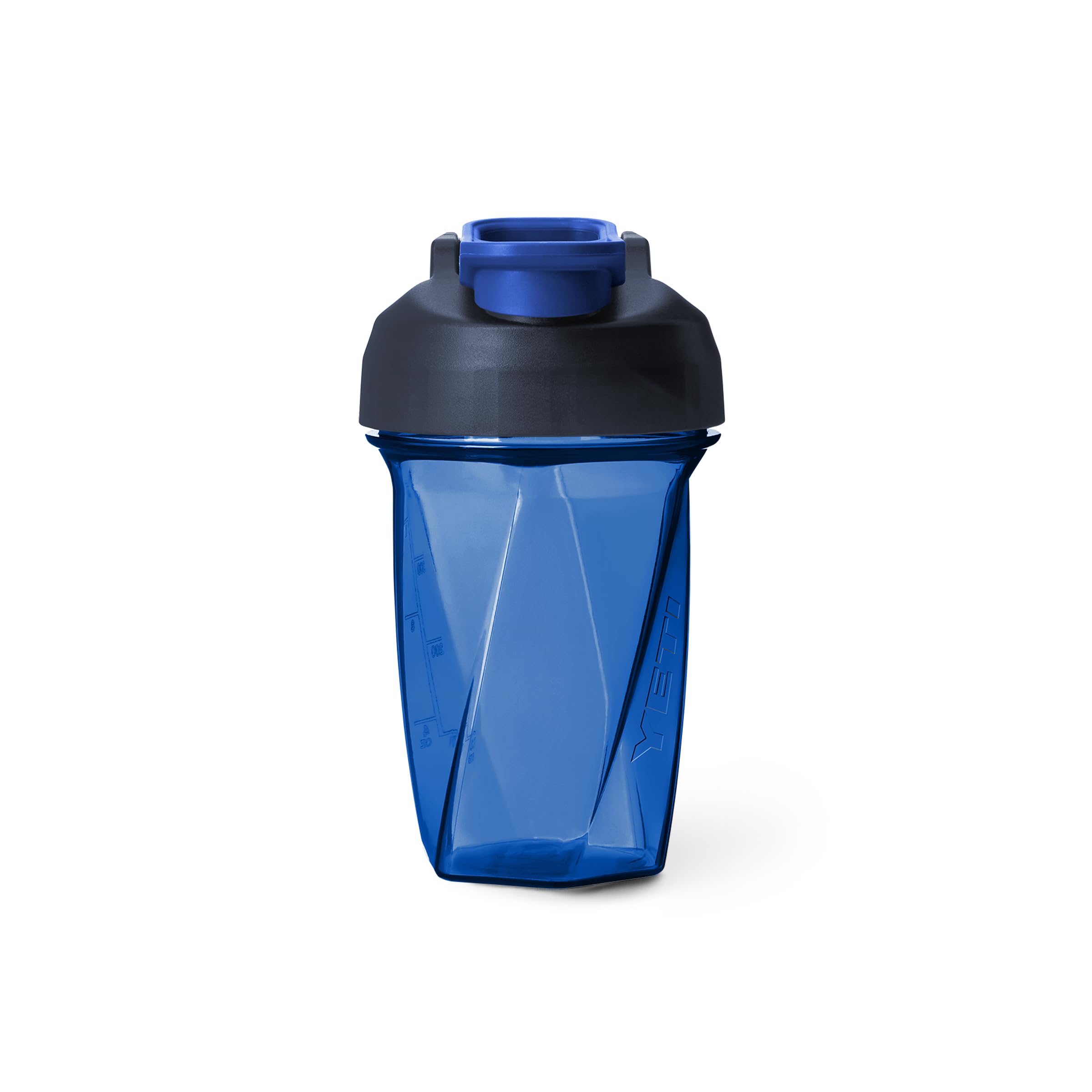 YETI Yonder botella frontal royal blue mostrando diseño y marca