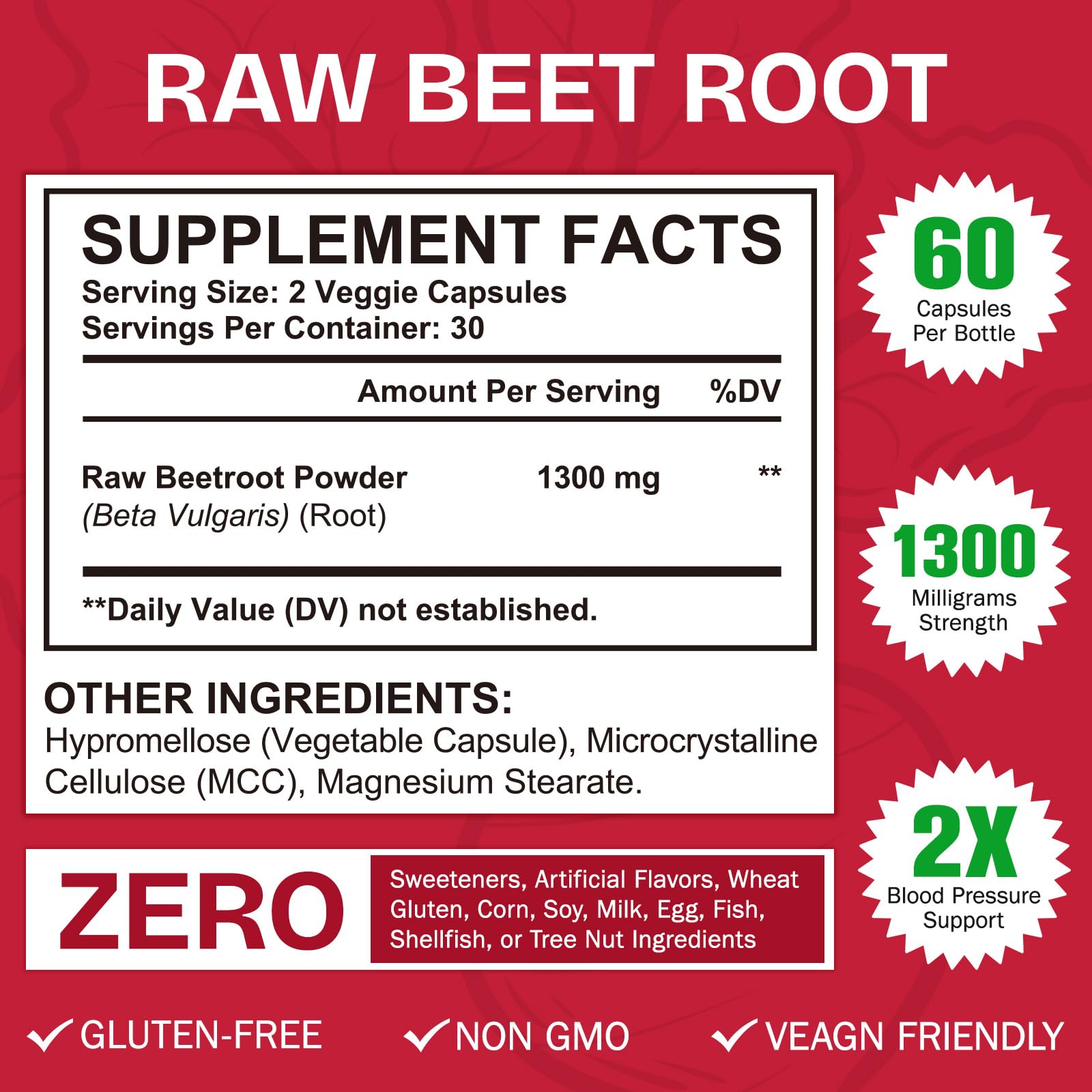 YHFGTTIO etiqueta con ingredientes limpios y certificaciones claras