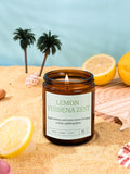 Yinuo Candle en salón junto a plantas mostrando cómo ambienta espacios cotidianos