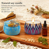 YINUO LIGHT vela encendida en sala mostrando ambiente relajante y luz cálida
