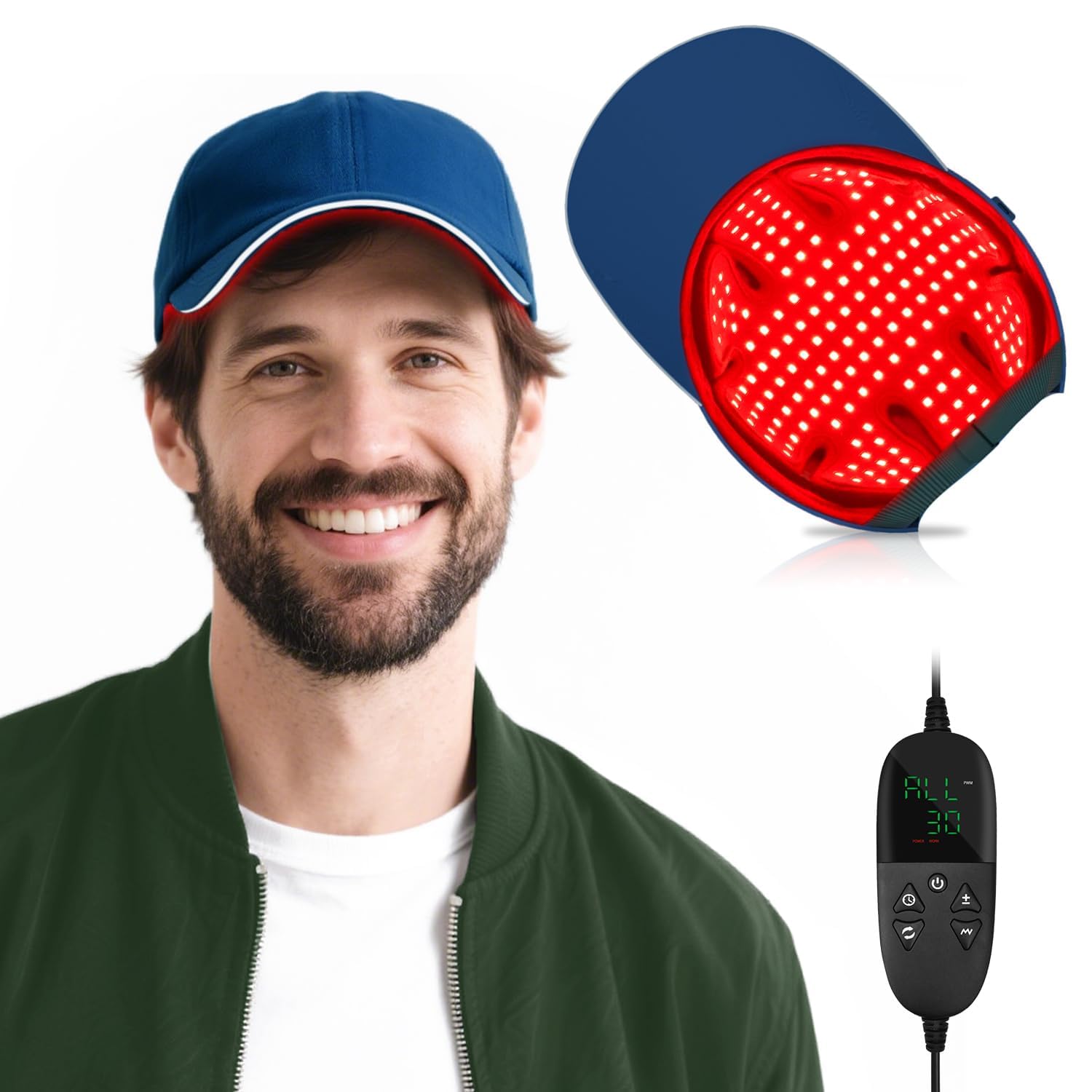 YIPFREE gorra frontal mostrando diseño cómodo y ajuste