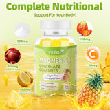 YKEOI etiqueta cercana con ingredientes y vitaminas visibles para confianza y transparencia
