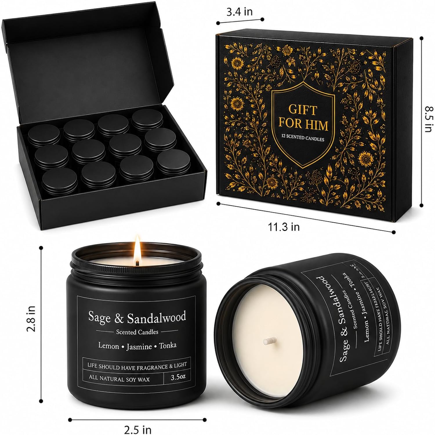 YMing velas ambientando una sala para lograr atmósfera acogedora y sofisticada